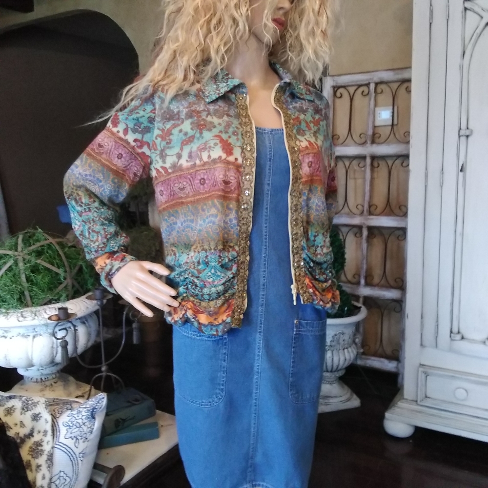 Ruched jacket